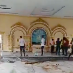 Bajrang Dal-Vishwa Hindu Parishad members vandalize under-construction church