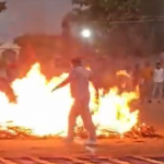 Firearms training at “Shaurya Prashikshan Varg” camp organized by Bajrang Dal in Chitrakoot