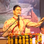 Kajal Shingla delivers hate speech at Digital Hindu Jabalpur,