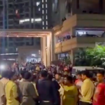 JP Infra Housing Society members protest Muslim resident bringing home a lamb for Eid