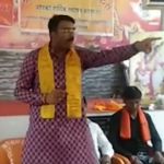 Bajrang Dal Uttarakhand president Arun Walia delivers communal speech