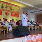 Antarashtriya Hindu Parishad president Pravin Togadia delivers hate speech against Muslims