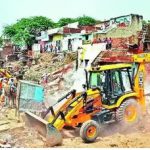 Mathura homes razed, people selling debris to make ends meet ( Times Of India )