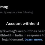 Kashmiri news portal The Kashmir Walla’s Twitter account withheld in India ( The Kashmiriyat)