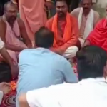Far-right monk Yashvir Maharaj organised an anti-Muslim protest