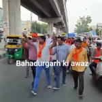 Bajrang Dal members took out a rally shouting hateful slogans