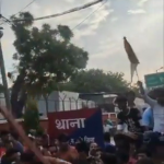 Bajrang Dal members took out a rally shouting hateful slogans in Najafgarh
