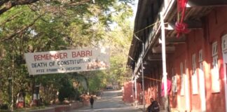 Five FTII Pune students booked by police for “hurting religious sentiments” over displaying ‘Remember Babri’ banner (Sabrang)
