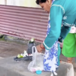 Hindu far-right supporters demolish a shrine and build a temple over it.