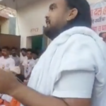 Haryana Gau Raksha Dal chief Acharya Yogendra Maharaj called on young cow vigilantes to commit acts of violence