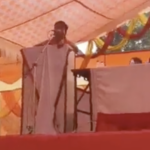 Rashtriya Bajrang Dal leader Arpit Gupta delivers hate speech against Muslims; calls on Hindus to follow the footsteps of Nathuram Godse.