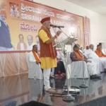 Sri Ram Sena Chief Pramod Muthalik peddles communal rhetoric in Belagavi