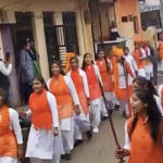 At the Hindu Jagran Manch rally, Hindu women march on streets with canes and swords