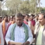 Hindutva groups mobilised locals to protest against a burial ground allotted by government to Christian community
