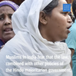 India Activates Discriminatory Citizenship Law (HRW)