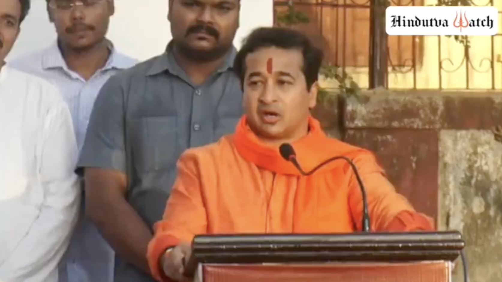 BJP leader Nitesh Rane delivers dangerous speech at Sakal Hindu event ...