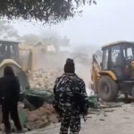 Authorities demolished a 700-year-old mosque in New Delhi