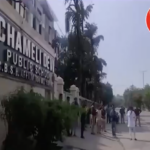 Hindu Jagran Manch members create ruckus outside a school