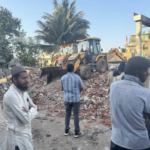Authorities demolished a Madrasa alleging land encroachment despite opposition from local Muslims