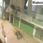 During Saraswati idol immersion, miscreants pelted stones at a mosque while passing through area