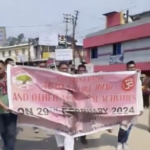 Vishwa Hindu Parishad (VHP) organized massive rally against “love jihad” in Haflong