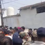 Bajrang Dal members attacked a church over alleged religious conversions