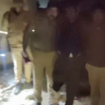 Police fired at an alleged “cattle smuggler” in Kushambi