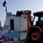 Authorities in Gujarat’s Kutch district demolish multiple shrines in various villages across the coastal region