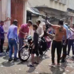 During holi, miscreants harassed and assaulted a Muslim family while chanting religious slogans