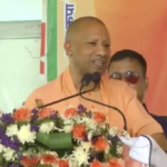 Uttar Pradesh chief Minister Yogi Adityanath delivers communal speech at an election rally in Hathras