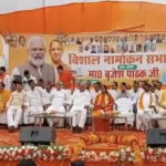 At an election rally, BJP leader seeks votes to build temples over two historic mosques in Mathura and Varanasi