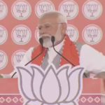 Prime Minister Narendra Modi delivers fear speech against Muslims in Surendranagar