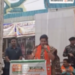 BJP leader Navneet Rana delivers a communal speech in Amravati