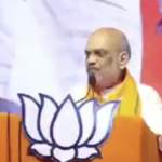 Home Minister Amit Shah delivers fear speech against Muslims in Malkajgiri