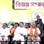 BJP leader delivers fear speech in Budbud, WB