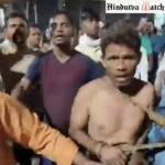 Two truck drivers tied with ropes and brutally thrashed by a mob for allegedly transporting cattle in Nawada