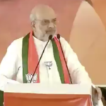 Home Minister Amit Shah delivers communal speech in Nagarkurnool