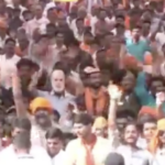 Uttar Pradesh chief Minister Yogi Adityanath delivers communal speech in Amethi