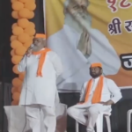 Independent Lok Sabha candidate Sanjay Sharma delivers communal speech