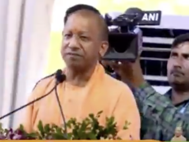 Uttar Pradesh Chief Minister Yogi Adityanath delivers communal speech ...